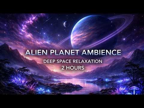 Alien Planet Ambience – Deep Space Relaxation | 2 Hours