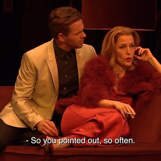 72K views · 1K reactions | 'So many rare qualities'  All About Eve, with Gillian Anderson and Julian Ovenden, is available to watch on National Theatre at Home. | National Theatre | Facebook