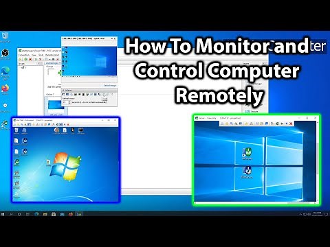 How to Monitor and Control computer in real time