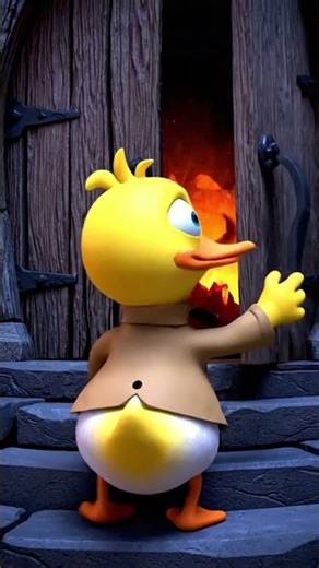 Spooky Halloween Adventure! 👻 Little Duck Visits a Haunted House | Animated Short #halloween