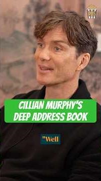 Cillian Murphy has a deep address book #actors #peakyblinders