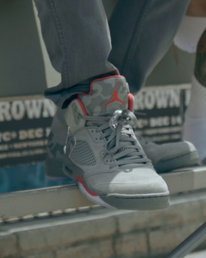 5.8K reactions · 902 shares | Sky high. The Air Jordan V Retro ‘Take Flight’ drops Saturday. | Jordan | Facebook