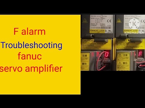 Alarm F troubleshooting in Fanuc servo amplifier
