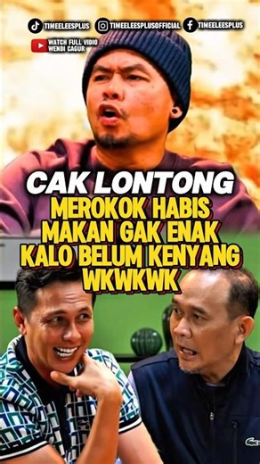 Wendi was made emotional by Cak Lontong‼️🤣 #wendicagur #podcast #viral #trending #caklontong #fypシ