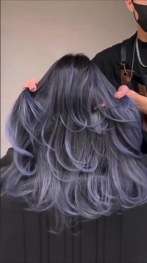 MIDNIGHT Ink Blue Lavender Hair Color with Our Expert Tutorial