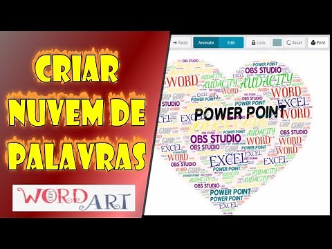 How to Use Word Art to Create a Word Cloud