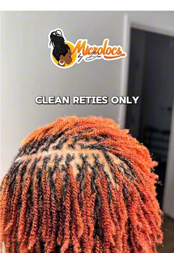 Maintenance matters!! A proper retie isn’t just about speed, it’s about technique, clean parting, and protecting the health of your locs. To book your appointment or schedule a consultation, please send a direct message or call 44 7577 165211. Please note: A non-refundable deposit is required to secure all bookings. #microlocsinlondon #reties #fyp #microlocsjourney #microlocs