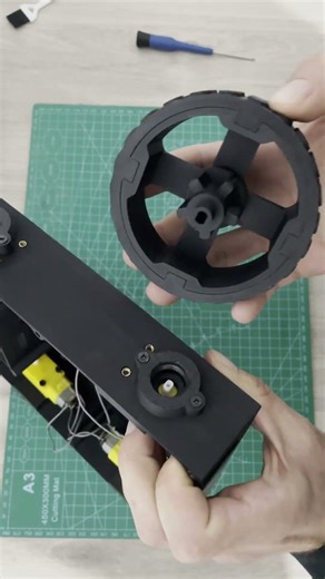 tiny R1- Robot Assembly Part 2 #robotics #3dprinting #ros2 #arduino #esp32