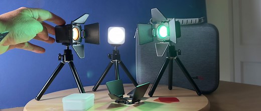 SmallRig RM01 mini LED Video Light Kit review