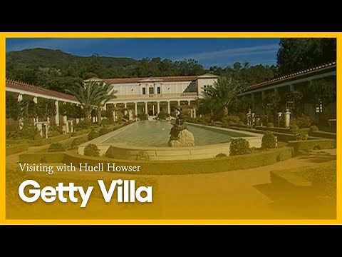 Getty Villa | Visiting with Huell Howser
