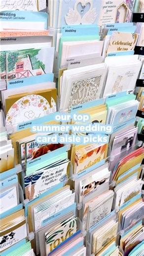 Wedding season is here! 💍 Find the perfect card. 🥰