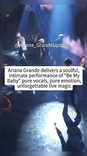 Ariana Grande Be My Baby (Live at the iHeartRadio Theater, 2014) 💫