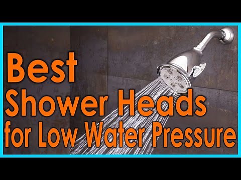 Best Shower Heads for Low Water Pressure [Top 5 Picks]