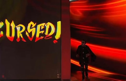 I'm cracking up at the nuances of this production process. Just imagining a SportsCenter coordinating producer telling a highlight supervisor to tell whichever editor cut this and laid out the shot sheet to write it verbatim for a vaudevillain wrestler in costume. Wild.