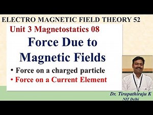 EMF52 Force Due to Magnetic Fields