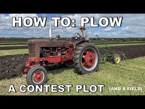How To: Plow a Contest Plot (and a field)