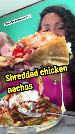 Shredded Chicken Nachos Recipe