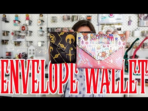 My New FAVORITE Wallet Pattern?! Let's Make The Small Amelia Envelope Wallet from Miss Freckles!