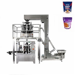 [Hot Item] Automatic Doypack Rotary Premade Bag Filling and Sealing Packing Machine