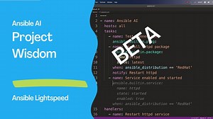 Ansible AI, Ansible Lightspeed with IBM Watson Code Assistant - Project Wisdom - beta