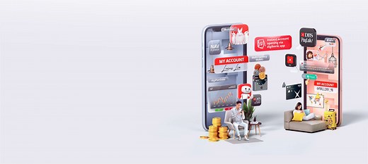 DBS My Account with Built-in Multi-Currency Travel Wallet