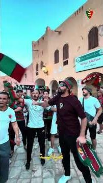 📹 | This is how the atmosphere was in Ghardaia with the presence of the "Mouloudia Fan Store" mob...