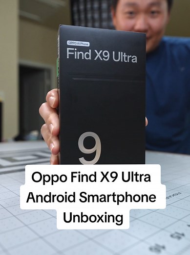 Oppo Find X9 Ultra Android Smartphone Unboxing. The latest flagship smartphone from Oppo! Check out that ORANGE color, which they're calling canyon orange. In the box you get the paperwork work, usb converter, usb c cable, a sim tool, and of course the phone. Also the camera on this thing is amazing. Stay tuned for the pictures! #oppofindx9ultra #oppo #smartphone #tech #unboxing @OPPO