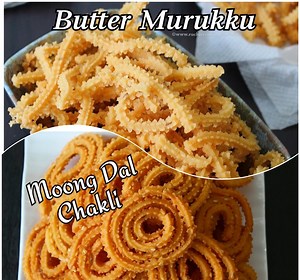 19K views · 252 reactions | This Diwali try this 2 varieties of Murukku #diwalirecipes #ruchisvegkitchen | Ruchi's Veg Kitchen | Facebook