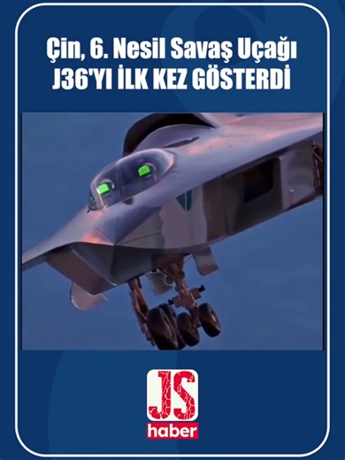 Çin ordusu, altıncı nesil savaş uçağı J-36'yı ilk kez tanıttı. #çin #china #air #haber #kesfet