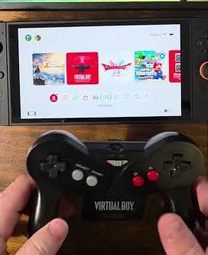 Switch Pairing for Virtual Boy Wireless Controller V2 FW