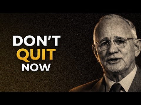 "Most People Quit on the Inch Before the Breakthrough — Don't Be Most People"