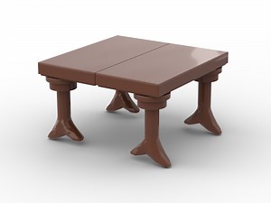 LEGO MOC-175984 Wooden Table - Minifig Scaled (Other 2024)