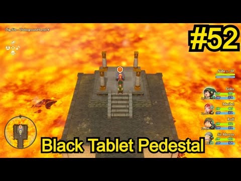 DRAGON QUEST VII Reimagined #52 Dig Site - Black Tablet Pedestal