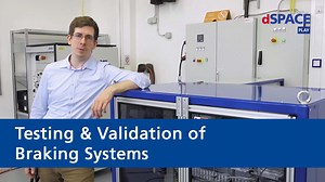 Testing and Validation of Braking Systems When it comes to developing a moving system, be it a car, a bicycle, or even an airplane, the first thing you want to test are the brakes. But even during testing, no one wants to drive a car with a braking systems that has not been tested and validated yet. This is where the dSPACE Brake Test Bench comes into play. Watch our new #InnovationCoffeeBreak to learn how to test and validate your entire braking system with the Brake Test Bench, without having 