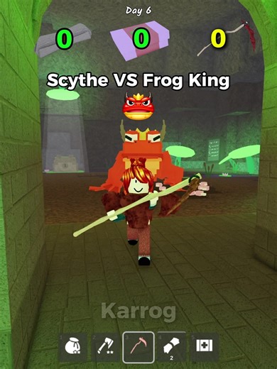 Scythe vs Frog King Showdown