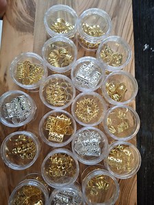 Filigree Hair Tube Beads, Braids, Dreads, Rumi Inspired (10 Pieces) - Etsy