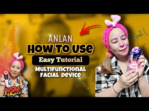 ANLAN “MULTIFUNCTIONAL FACIAL DEVICE” | HOW TO USE | TUTORIAL By Akies Corner 👱‍♀️✨ Skin Care ☝️