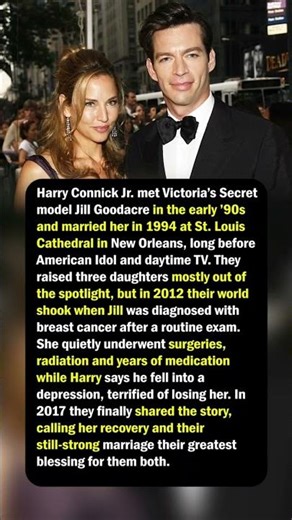 Harry Connick Jr. & Jill Goodacre's Battle With Her Breast Cancer #celebritynews