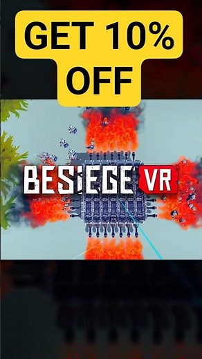 How to get 10% OFF besiege VR - Meta Quest #besiege #metaquest3