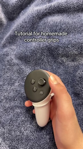 Tutorial for how to make a homemade controller grip #viral #fyp #vr #tut #tutorials