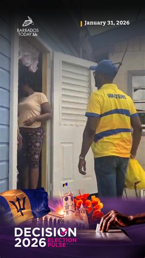 Scenes from Free Hill, Black Rock, and the Pile Bay community as Democratic Labour Party (DLP) candidate for St Michael North West, Ryan Walters, and his team made their way through the constituency in a motorcade. 🎥 Shamar Blunt #LeadingOnlineMedium #BarbadosTodayNews #BTEpaper #BarbadosTodayUpdates #BTJournalism #BTCommunity #Decision2026 #CampaignTrail #ElectionPulse | Barbados Today