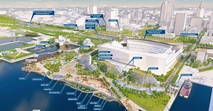 FIRST LOOK: Cleveland unveils final lakefront master plan as momentum grows for land bridge Downtown
