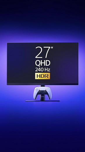 PlayStation 27-Inch Gaming Monitor: HDR & 240Hz