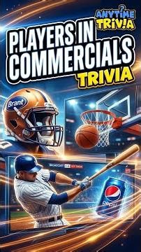 Players in Commercials Trivia #Shorts