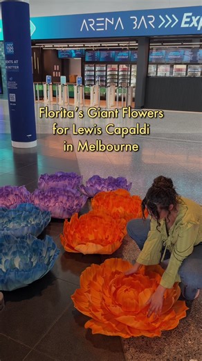 Creating Magical Hanging Giant Flowers 🎉🌸