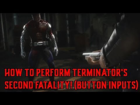 MK11 - How To Peform The Terminator's Second Fatality! (Target Terminated) Xbox, PS4 & Switch