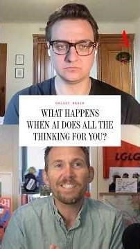 What Happens When AI Does All the Thinking for You?