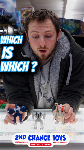 Exosquad Or Robotech? You Decide On These Batteloid's! Today at the store we got something pretty small and heavy, some batteloid's! #exosquad #robotech #actionfigure | 2nd Chance Toys & Collectibles