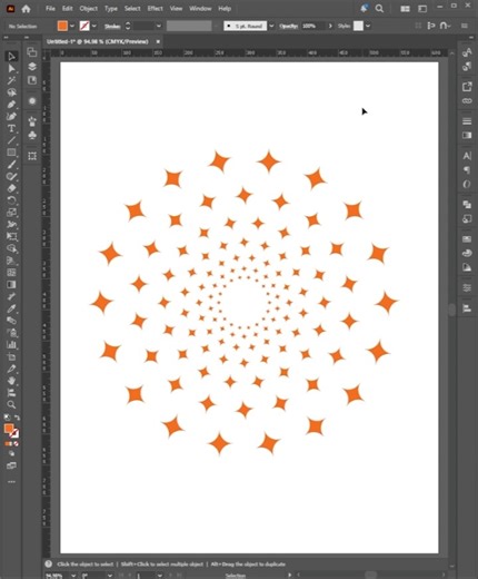 Illustrator 2025 – Poster Flower Pattern Design Like a PRO! 🌸✨