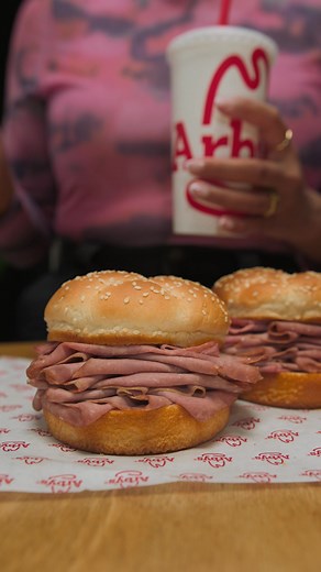 Order Arby’s 2 for $6 Classic Roast Beef and Crispy Fish Sandwiches on the Arby’s App. Mix ‘em. Match ‘em. Then eat ‘em! | Arby's